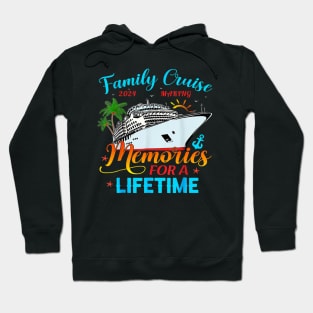 Family Cruise 2024 Making Memories For A Lifetime Beach Hoodie